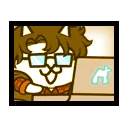 Otaku Geek Cat
