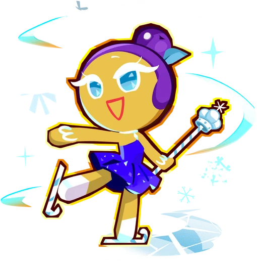 Skating Queen Cookie