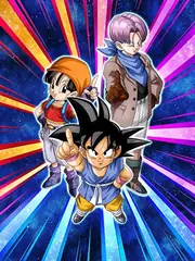 Goku (GT) & Pan (GT) & Trunks (GT)
