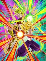 Super Saiyan Caulifla & Super Saiyan Kale