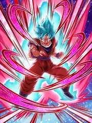 Super Saiyan God SS Goku (Kaioken)