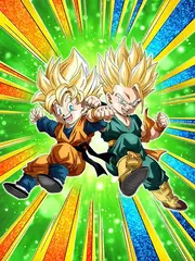 Super Saiyan Trunks (Kid) &
Super Saiyan Goten (Kid)