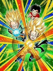 Super Saiyan Trunks (Kid) &
Super Saiyan Goten (Kid)