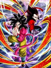 Super Saiyan 4 Goku & Super Saiyan 4 Vegeta