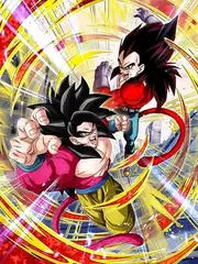 Super Saiyan 4 Goku & Super Saiyan 4 Vegeta