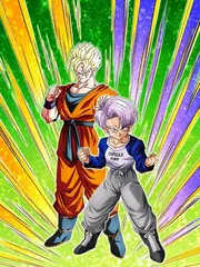 Super Saiyan Gohan (Future) & Trunks (Youth) (Future)