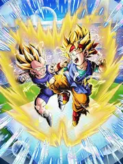 Super Saiyan Goku Jr. &
Super Saiyan Vegeta Jr.