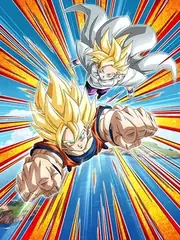 Super Saiyan Goku & Super Saiyan Gohan (Youth)