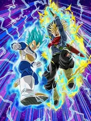 Super Saiyan God SS Vegeta &
Super Saiyan Trunks (Future)