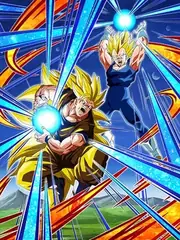 Super Saiyan 3 Goku & Super Saiyan 2 Vegeta