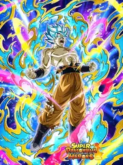 Super Saiyan God SS Goku (Universe Tree Power)