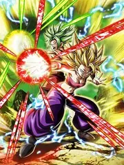 Super Saiyan 2 Caulifla + Super Saiyan 2 Kale