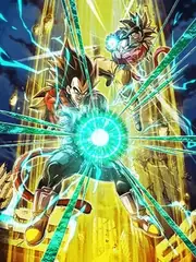 Super Saiyan 4 Vegeta + Super Saiyan 4 Goku