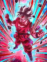 Super Saiyan God SS Goku (Kaioken)