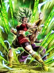 Super Saiyan 2 Kale + Super Saiyan 2 Caulifla