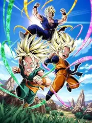 Super Saiyan Trunks (Kid) & Super Saiyan Goten (Kid) +
Super Saiyan Gohan (Teen)