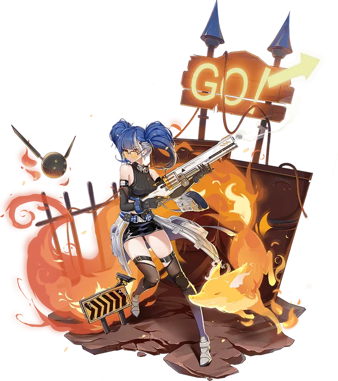Flaming Revolver