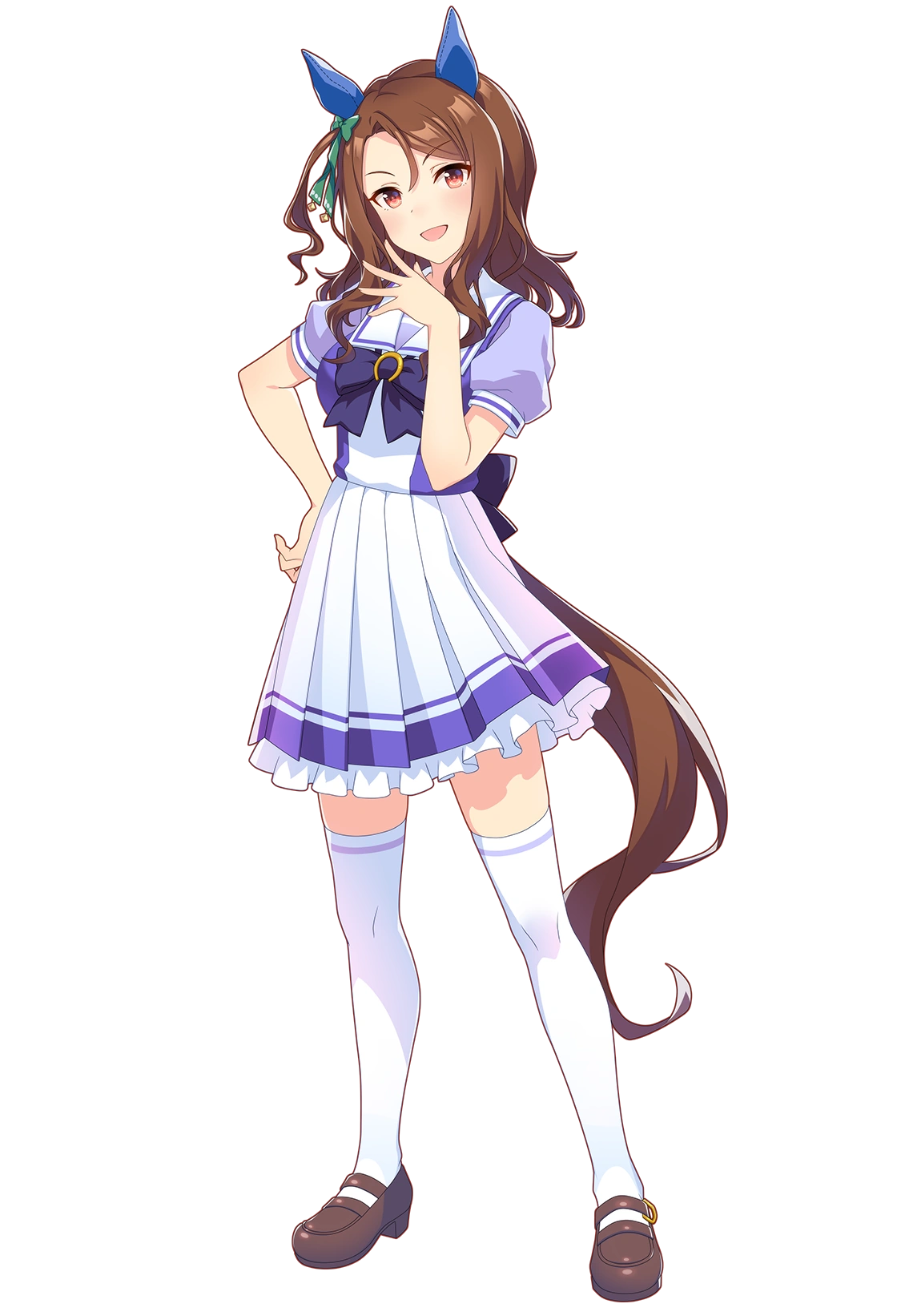 [Cheerleader in Noble White] King Halo